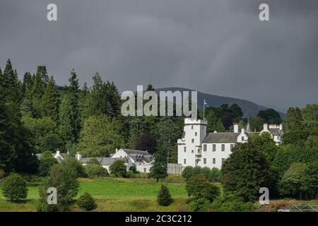 Blair Castle in Perthshire Scozia Foto Stock