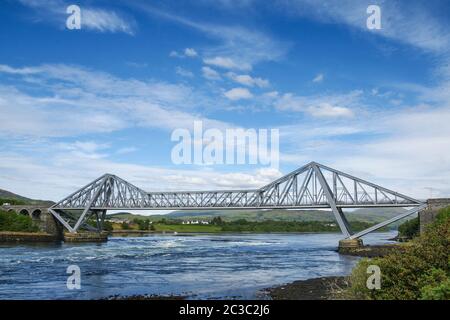 Ponte Connel vicino Oban Scotland Foto Stock