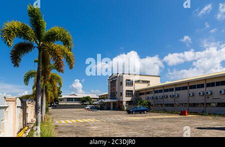 Kuala Belait, Brunei - 3 dicembre 2018: Scuola di San Giovanni, fondata dalla Chiesa cattolica San Giovanni nel 1929 Foto Stock