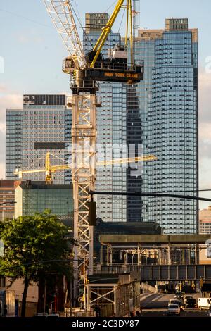 Sviluppo a Chelsea a New York sabato 13 giugno 2020. (© Richard B. Levine) Foto Stock