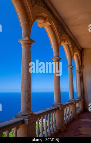 Arciduca's Mansion, figlio Marroig, Mallorca, Spagna Foto Stock