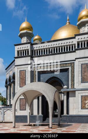 Vista di dettaglio della Moschea Bolkiah di JaME' ASR Hassanil Brunei Darussalam Foto Stock