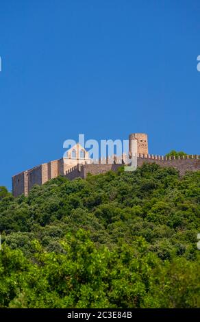 Castell de Capdepera, Mallorca, Spagna Foto Stock