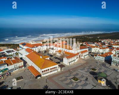 Chiesa di Nossa Senhora da Nazare Foto Stock
