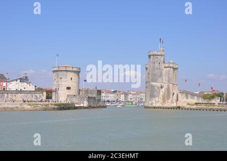 Sito turistico di la Rochelle, Francia Foto Stock