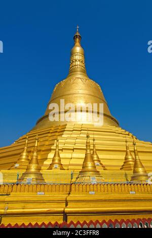 Pagoda di Shwemawdaw. Bago. Myanmar (Birmania) Foto Stock