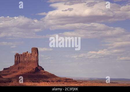 Monument Valley, Arizona - Vista della Butte Foto Stock