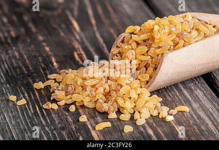 Bulgur in chiosco in legno Foto Stock