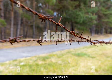 Campo di concentramento di Langenstein Harz Foto Stock