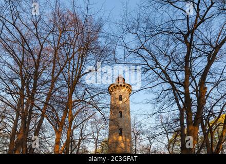 Bismarck Tower Quedlinburg Park Foto Stock