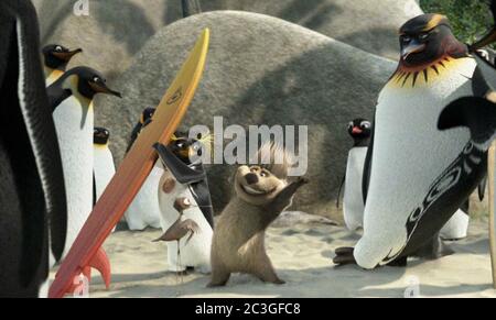 SURF'S UP (2007), diretto da CHRIS BUCK e ASH BRANNON. Credito: FOTO / album SONY Foto Stock