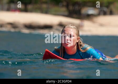 ANNASOPHIA ROBB in SOUL SURFER (2011), regia di SEAN MCNAMARA. Credit: MANDALAY VISION / Album Foto Stock