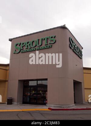 Germogli Farmers Market store, Dublino, California Foto Stock