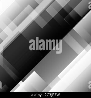 Modello di sfondo geometrico scuro per motivi astratti per progetti aziendali e di presentazione, illustrazione vettoriale Illustrazione Vettoriale