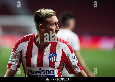 Madrid, Spagna. 20 Giugno 2020. DURANTE IL MATH ATLETICO DE MADRID CONTRO IL REAL VALLADOLID ALLO STADIO WANDA METROLITANO. SABATO, 20 GIUGNO 2020. Credit: STAMPA CORDON/Alamy Live News Foto Stock