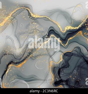 Una pittura astratta sfondo Foto Stock