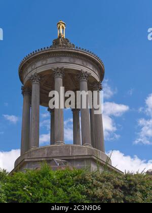 Il Robert Burns Monument, River Doon, Alloway, South Ayrshire, Scotland, UK Foto Stock