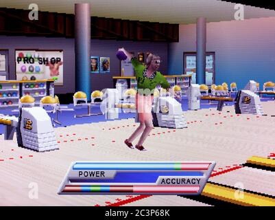 Brunswick Circuit Pro Bowling 2 - Sony PlayStation 1 PSX - solo per uso editoriale Foto Stock