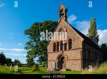 Trimpley Santa Trinità C di e Chiesa vicino a Bewdley nel Worcestershire. Foto Stock