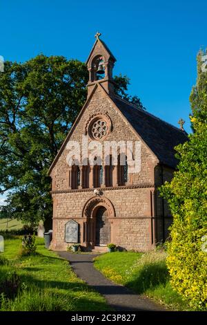 Trimpley Santa Trinità C di e Chiesa vicino a Bewdley nel Worcestershire. Foto Stock