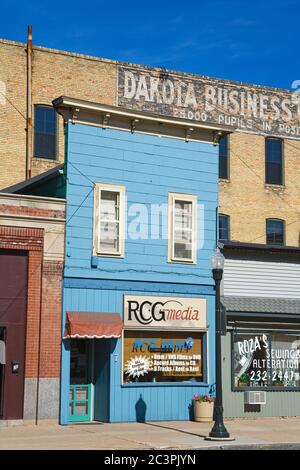 8th Street, Fargo, North Dakota, Stati Uniti Foto Stock