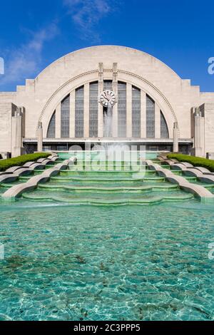 Cincinnati Museum Center presso il terminal Union, Cincinnati, Ohio, USA Foto Stock