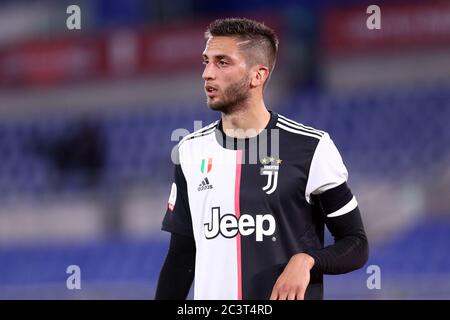 Roma. Italia. 17 giugno 2020. Finale della Coppa Italia. SSC Napoli vs Juventus FC . Rodrigo Bentancur di Juventus FC . Foto Stock