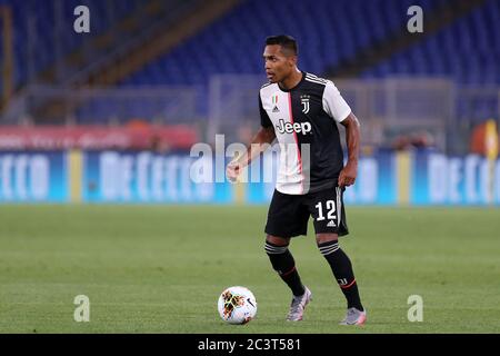 Roma. Italia. 17 giugno 2020. Finale della Coppa Italia. SSC Napoli vs Juventus FC . Alex Sandro del Juventus FC . Foto Stock