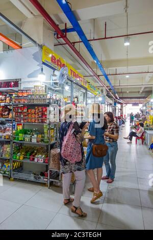 Diga di Cha, mercato diga, Nha Trang, Vietnam, Asia Foto Stock