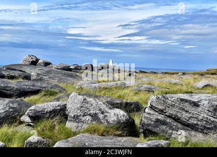 Blackstone Edge Moor Trigg Point Foto Stock