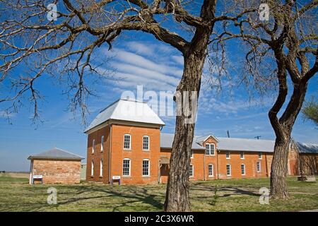 Commissary, Fort El Reno, Oklahoma, Stati Uniti Foto Stock