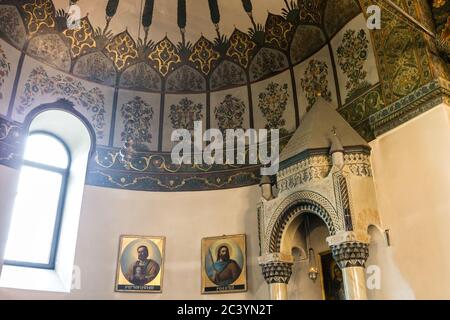 Cattedrale Madre di Sant'Etchmiadzin, sede Madre di Sant'Echmiadzin, (Vaticano Apostolico Armeno) Yerevan, Armenia Foto Stock