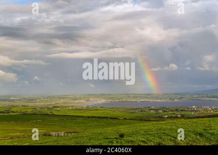 Scogliere di Moher nella bellissima Irlanda Foto Stock