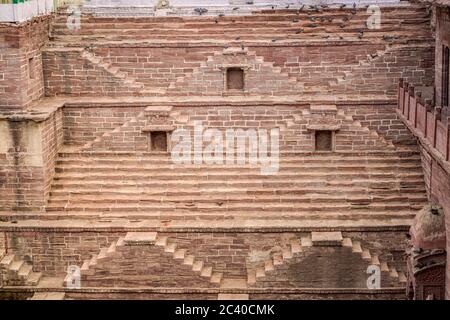 Il pozzo di Toor ji a Jodhpur, India. Foto Stock