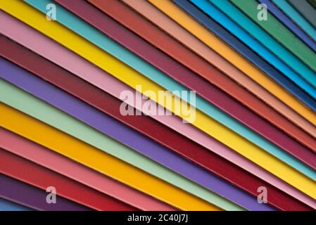 Formula gulde con molti colori diversi Foto Stock