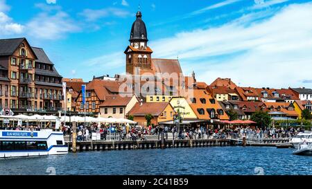 Waren an der Müritz Foto Stock