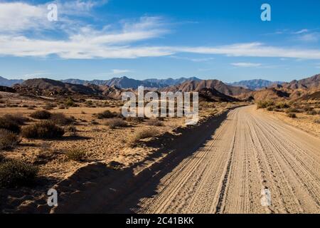 Scenario delle montagne del deserto nel Parco Nazionale di Richtersveld 3816 Foto Stock