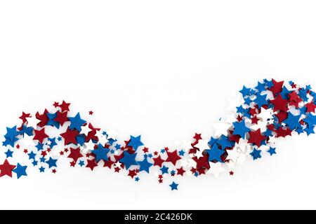 Sfondo del 4 luglio. Giornata americana indipendente Foto Stock