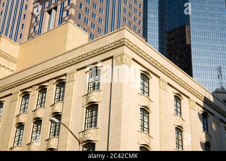 Heinz Hall & grattacielo, Pittsburgh, Pennsylvania, Stati Uniti Foto Stock