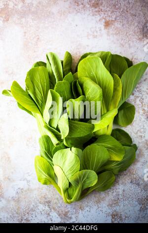 Studio di cable bok choy fresco Foto Stock