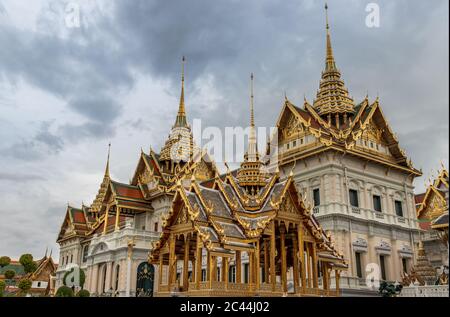 Bangkok, Thailandia - 19 giu 2020 : un punto di riferimento del Grand Palace è un complesso di edifici nel cuore di Bangkok. Foto Stock