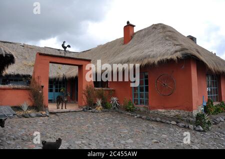 Hacienda El Porvenir, Parco Nazionale di Cotopaxi, Ecuador Foto Stock