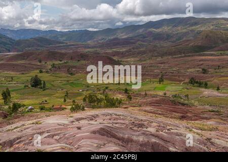 Villaggio di Potolo, Departamento Chuquisaca, Municipio Sucre, Bolivia, America Latina Foto Stock