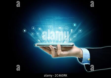 Software e applicazione Foto Stock