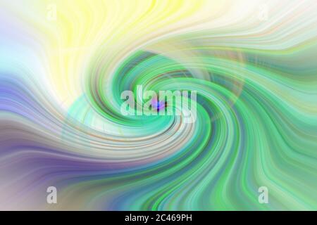 rendering 3d di sfondo moderno astratto a colori con linee curve Foto Stock