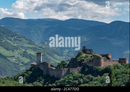 Castello di Sigmundskron, Firmian, Bolzano, Alto Adige, Italia Foto Stock