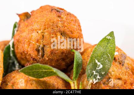 Polpette di carne Foto Stock