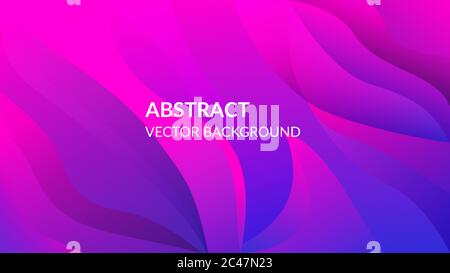 Sfondo dalle forme colorate e fluide. Illustrazione Vettoriale
