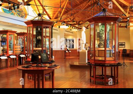 Jack Daniel's distilleria,Lynchburg,Nashville, Tennessee, Stati Uniti d'America Foto Stock