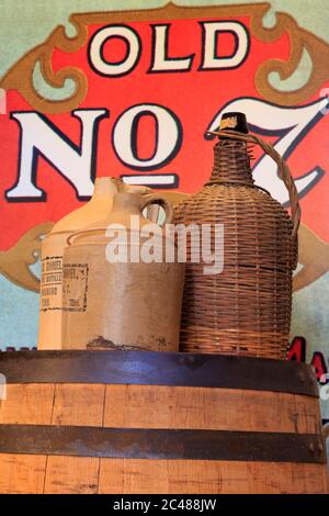 Jack Daniel's distilleria,Lynchburg,Nashville, Tennessee, Stati Uniti d'America Foto Stock